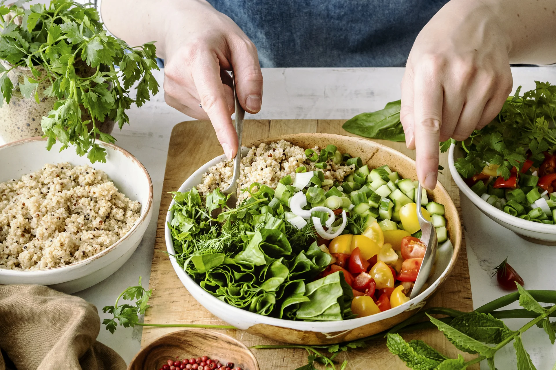 2. Olvidarte de las vitaminas y minerales clave