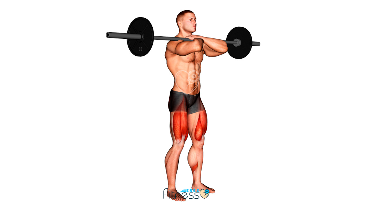 Sentadilla con barra frontal ¿Qué es y cómo hacerlo correctamente? Sentadilla con barra frontal ¿Qué es y cómo hacerlo correctamente? Ejercicio de Gimnasio