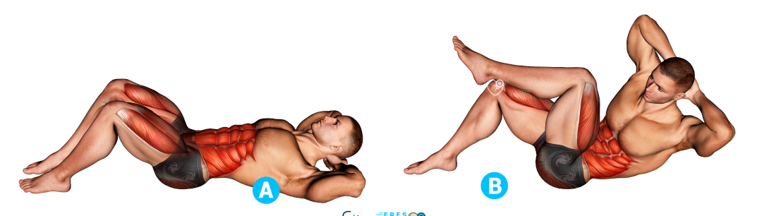 Abdominales cruzados ¿Cómo se hace?