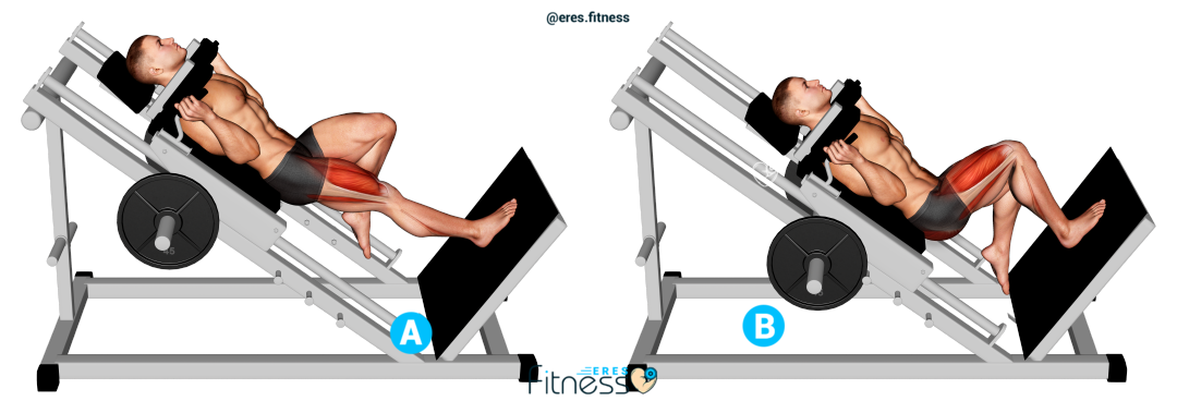Hack Squat a una pierna Hack Squat a una pierna