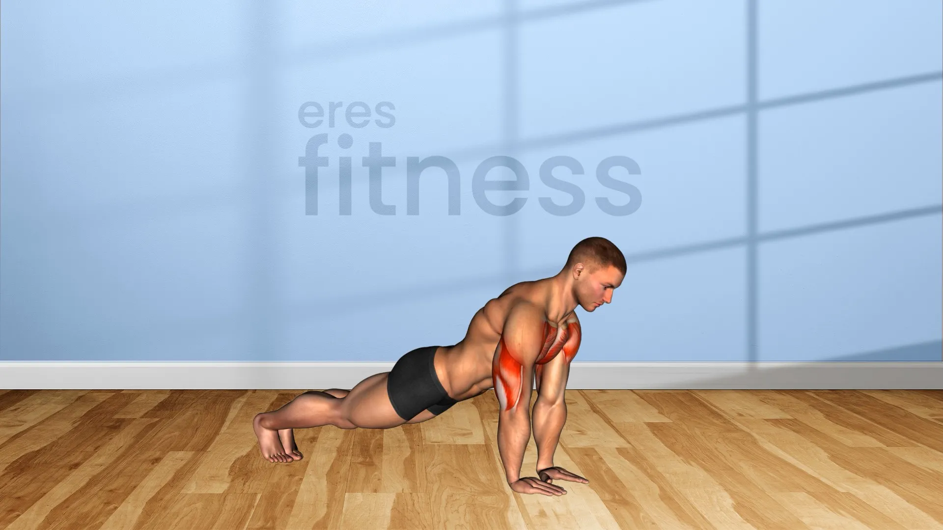 Ejercicio Flexiones de brazo cerradas
