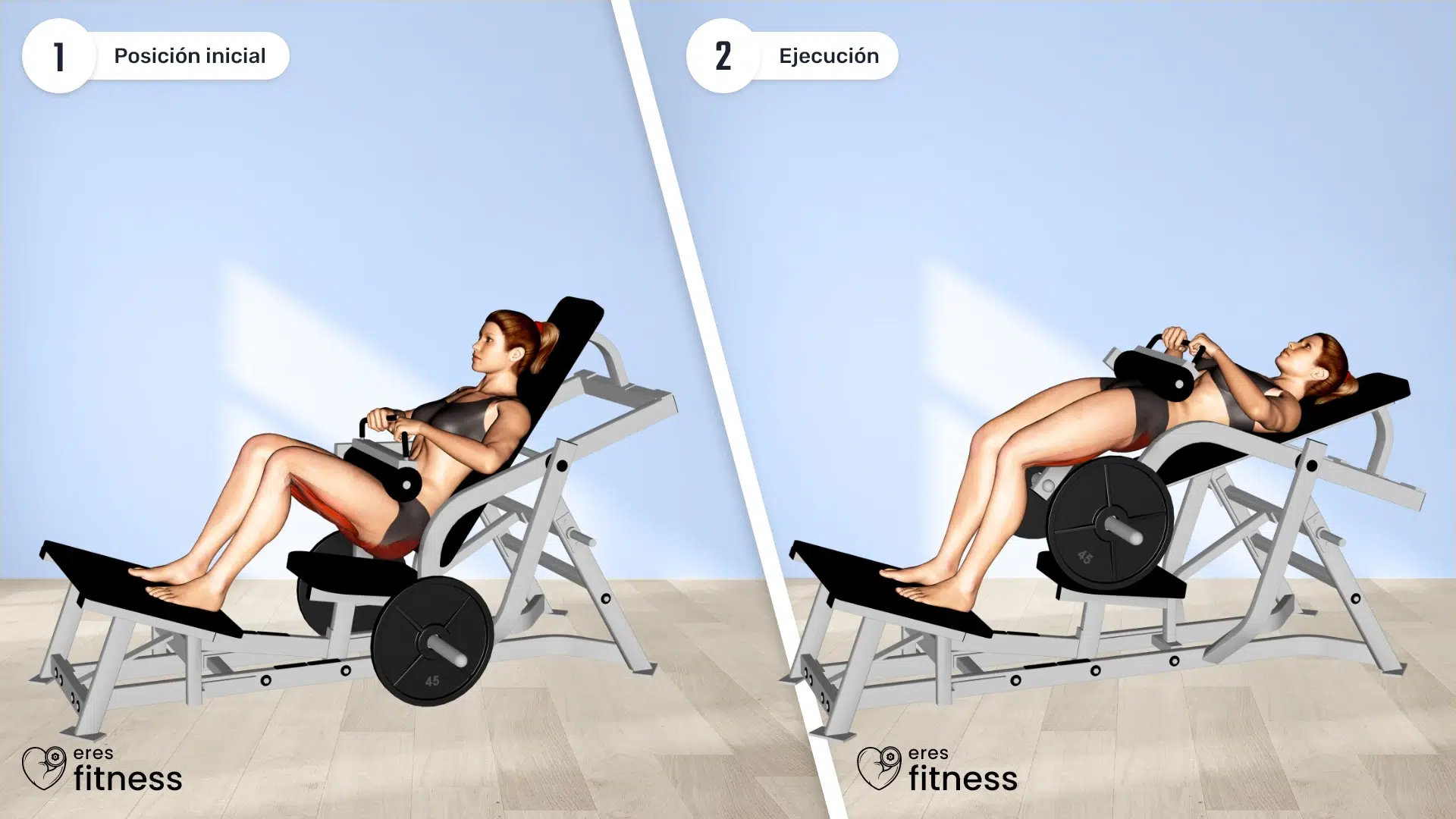 Hip thrust en máquina