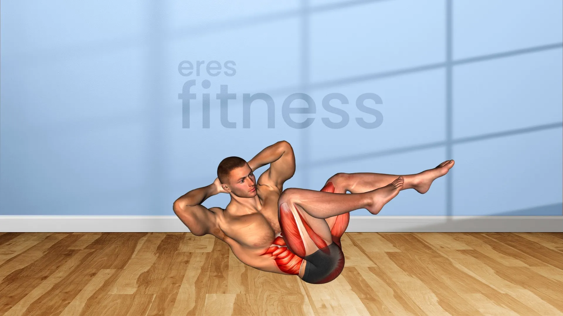 Air Bike: Ejercicio para abdomen levantando las piernas alternado