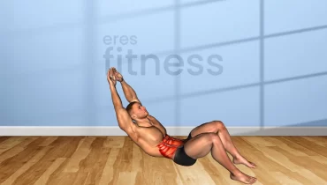 Crunch (manos por encima de la cabeza)