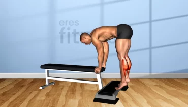 Donkey Calf Raises (Elevación de pantorrillas postura de burro)