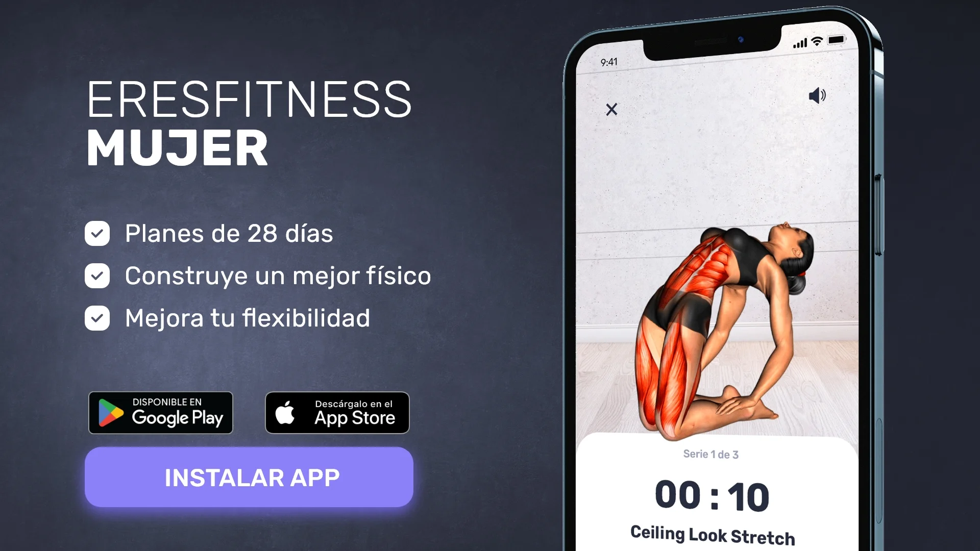 FLEXIBILIDAD ERESFITNESS MUJER