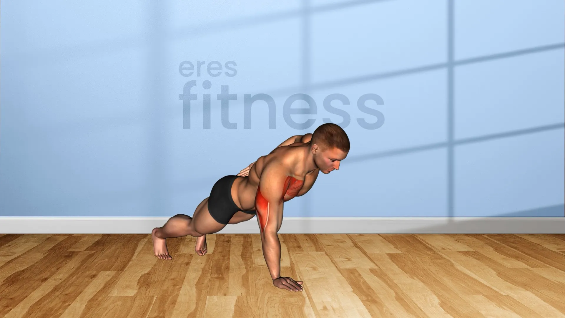 Flexiones a una mano