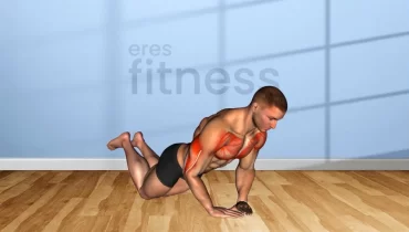 Flexiones de diamante de rodillas