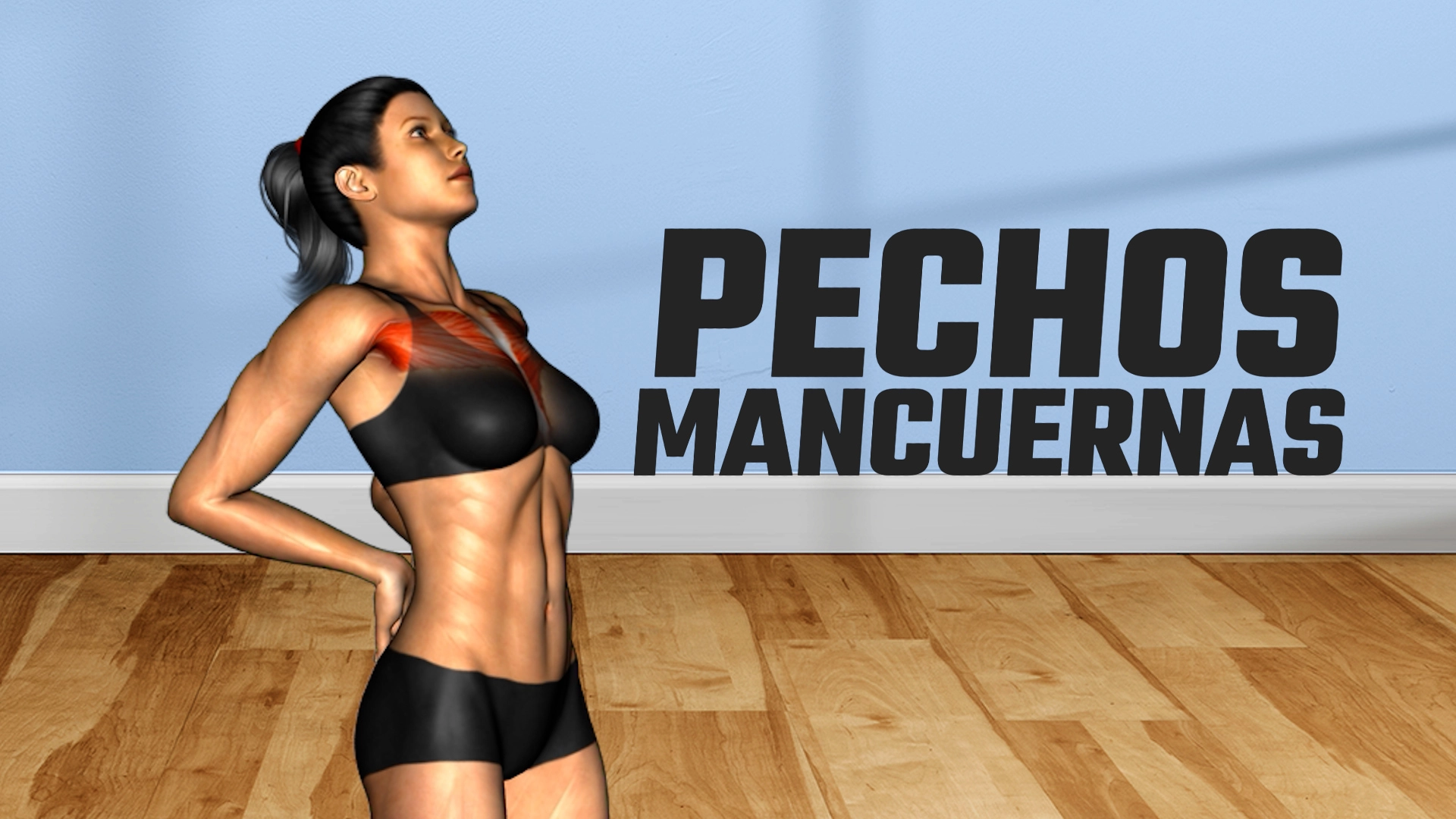 Rutina de pecho firme y brazos para mujeres con mancuernas