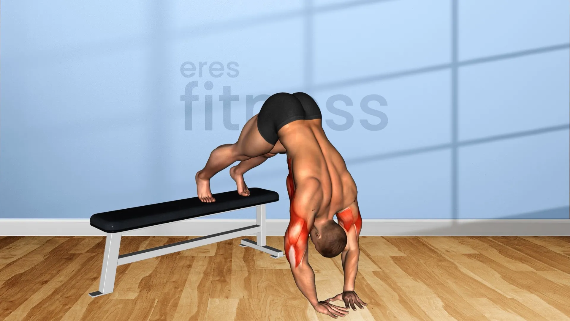 Pike Push Up Diamante declinado Pike Push Up Diamante declinado