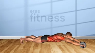 Rueda abdominal de pie