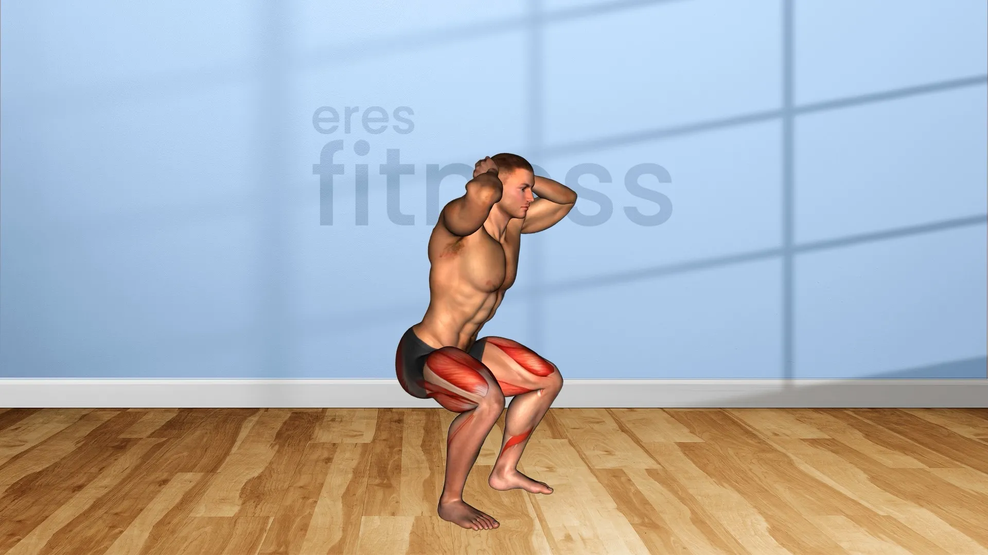Sentadilla buenos días Sentadilla buenos días