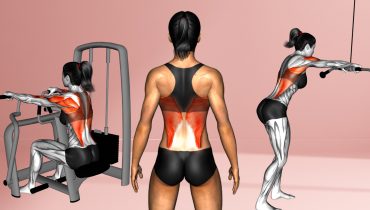 Rutina para espalda y bíceps definidos para mujeres en el GYM