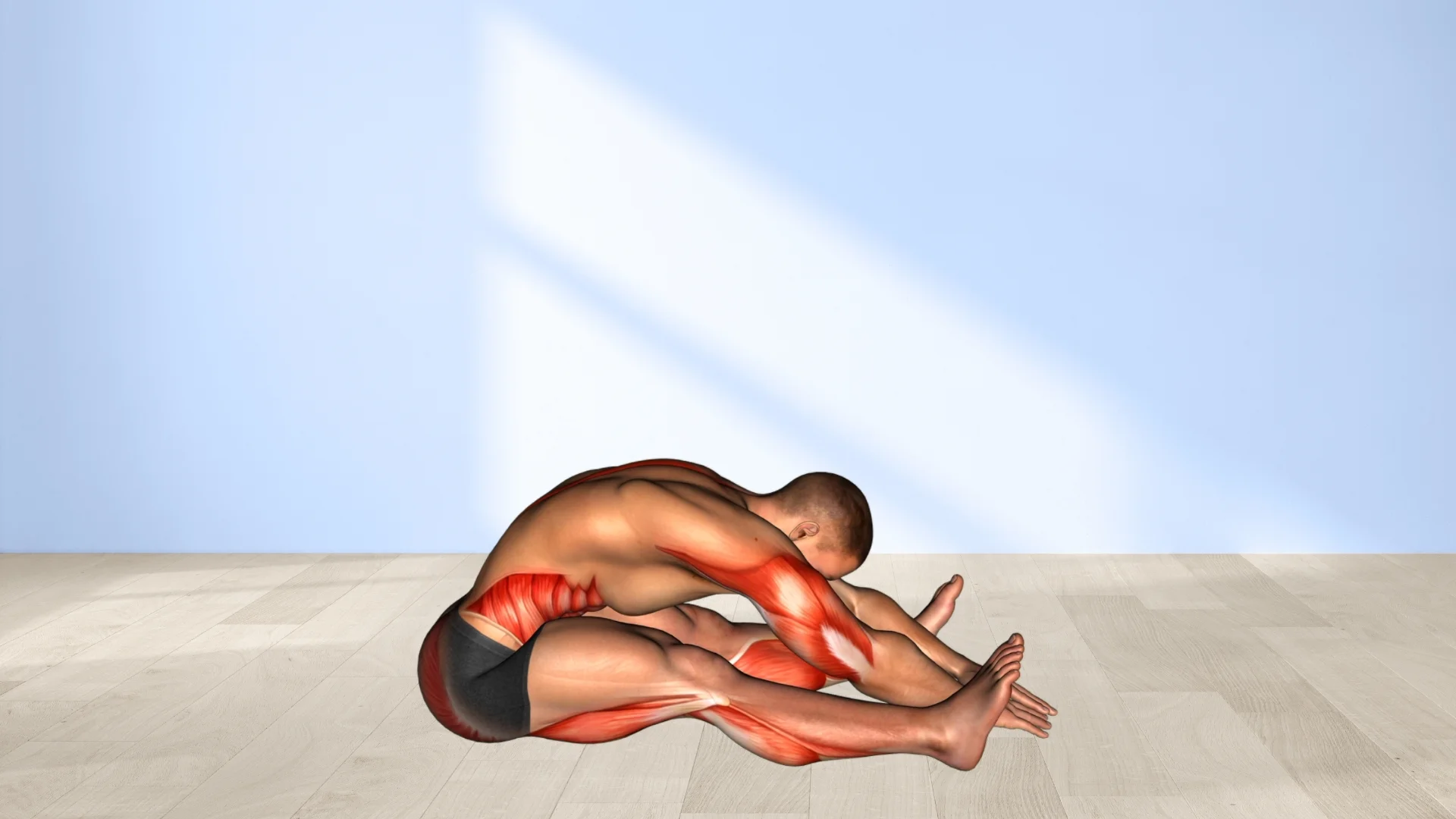 Estiramiento de la columna hacia adelante