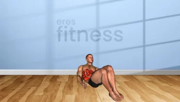 Abdominales: Toque de talones acostado