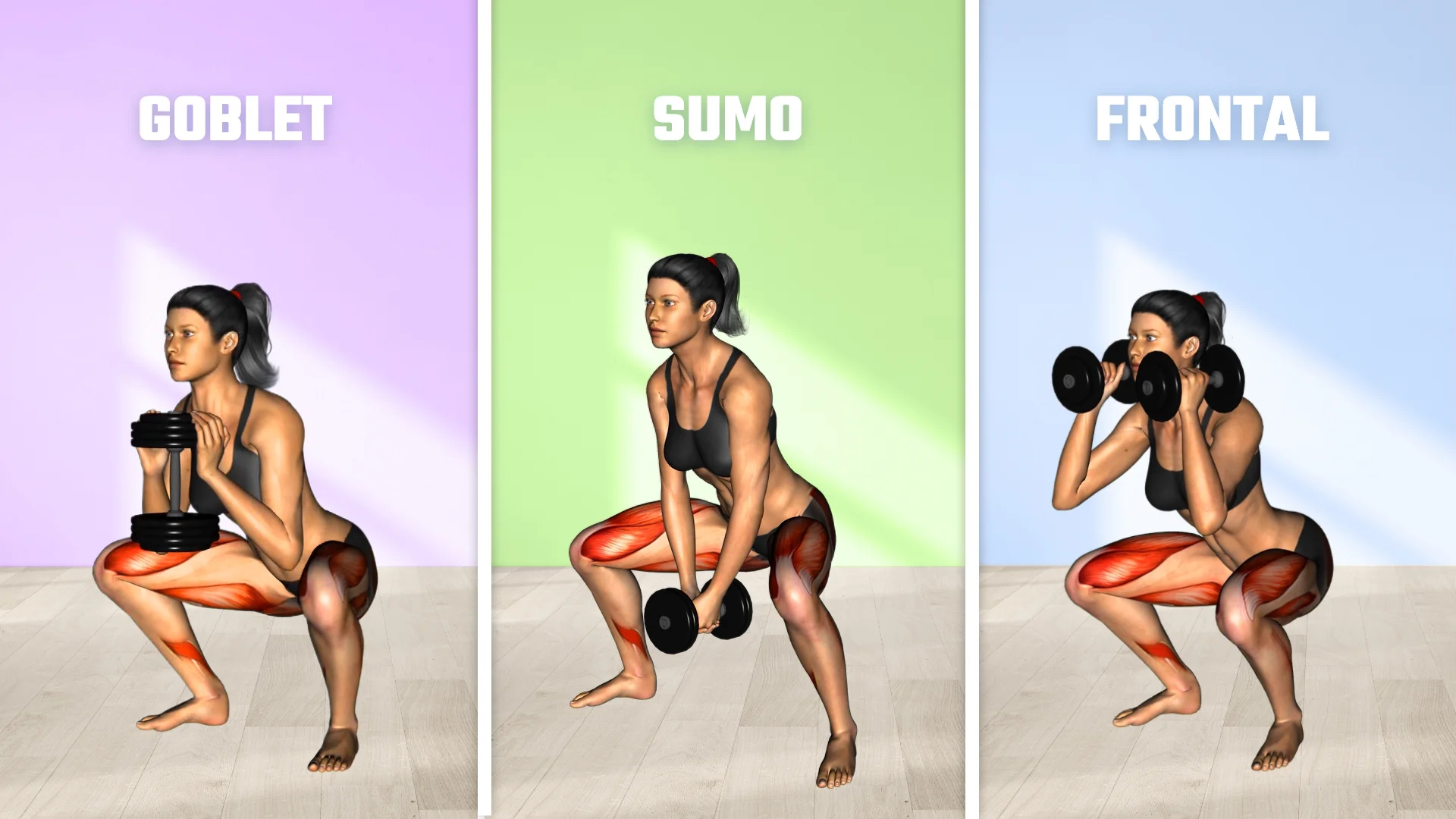 Tipos de sentadillas y por qué incluirlas en tu rutina